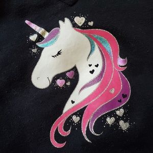 jumping beans Shirts & Tops - 🌹Girls Black Unicorn Hoodie Sweatshirt 24 months jumping beans Shirts & Tops - 🌹Girls Black Unicorn Hoodie Sweatshirt 24 months